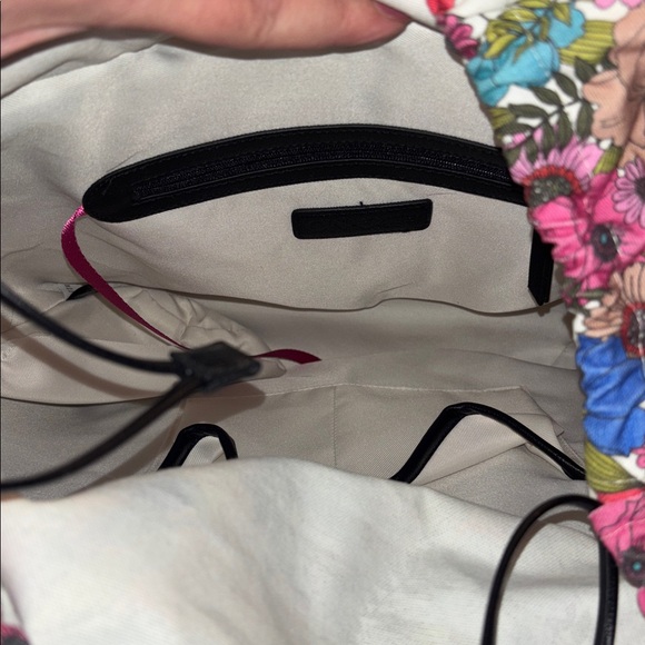 On 34th Isabellaa XL Straw Drawstring Tote - Picture 5 of 8